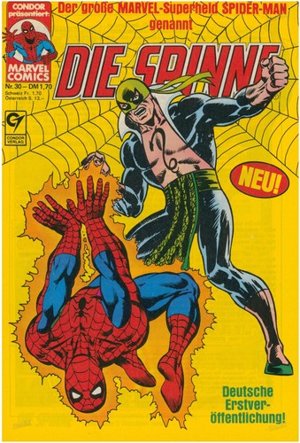 The spider condor marvel - -,