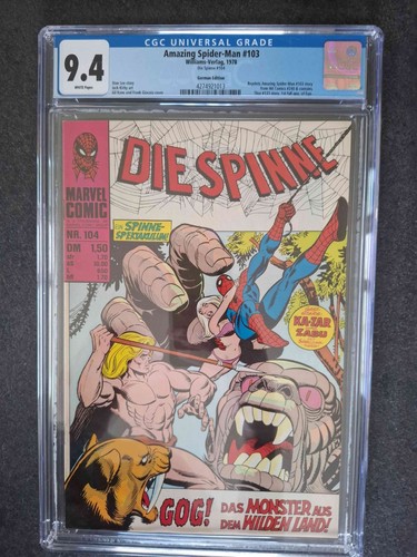 The spider 104 cgc 4 - #104,