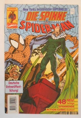 Die spinne ist spider man - spinne, nr